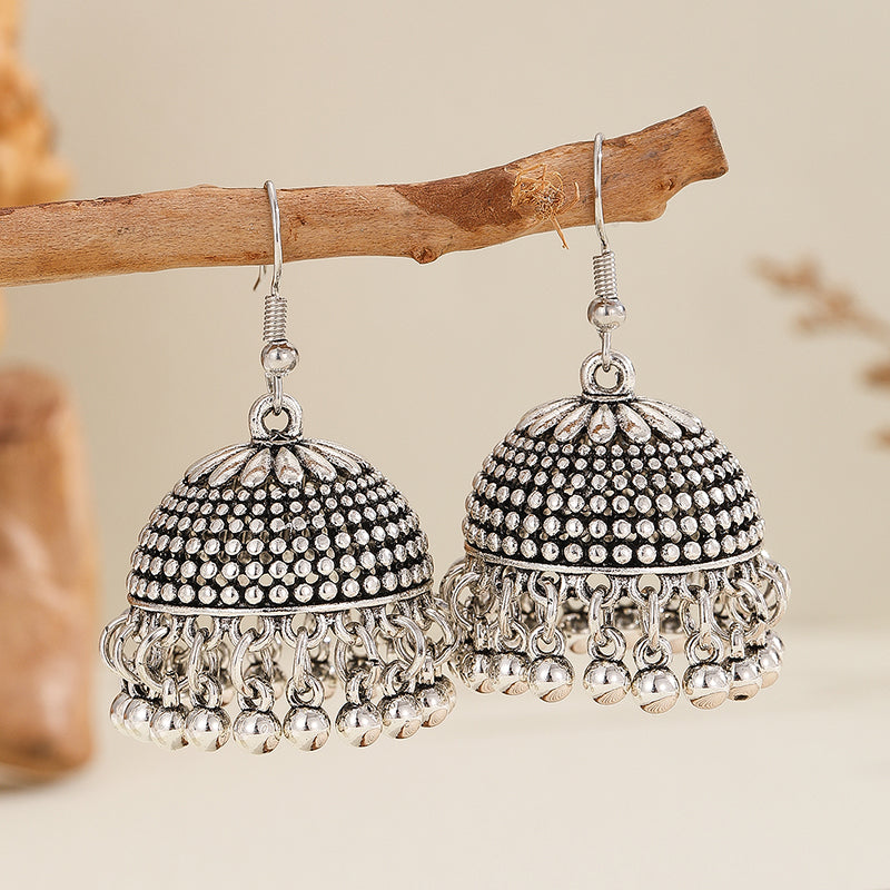 Casual Jhumka Simple Earrings Versatile Earrings, Indian Pakistani Traditional